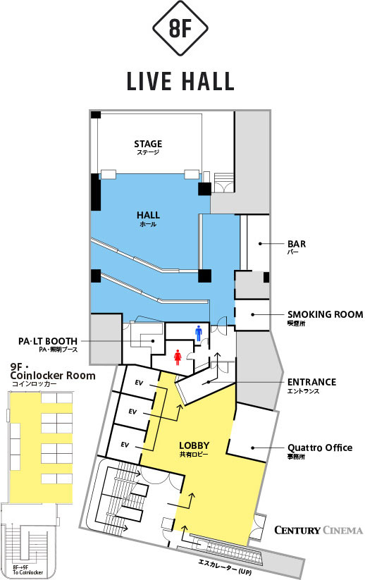 Floor map