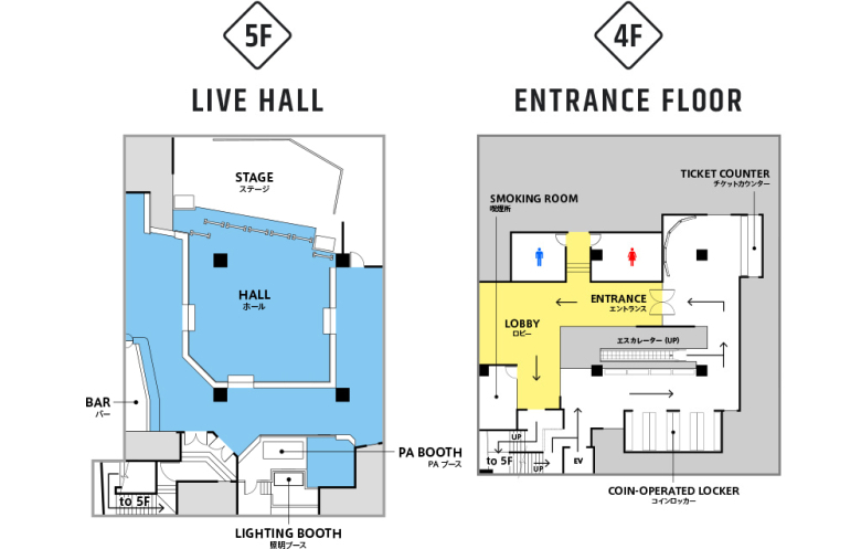 Floor map