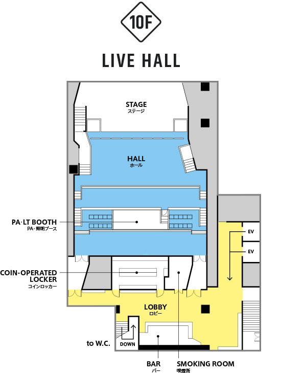 Floor map